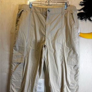Women's Tan Cargo Pants